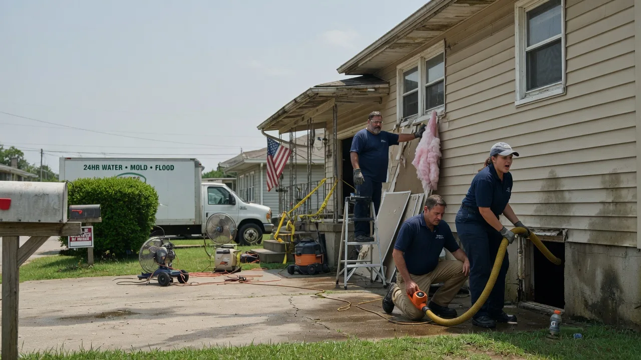 Water Damage Repair in Dane, WI near me